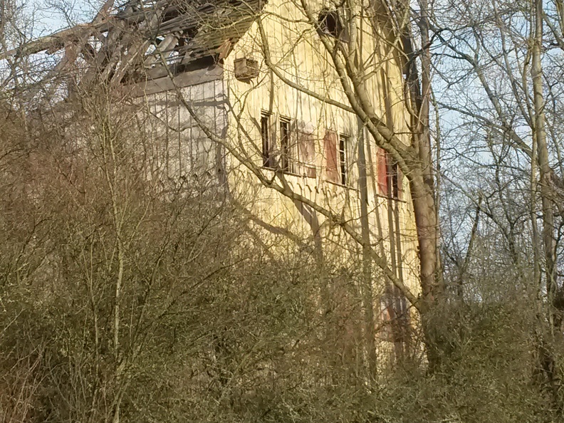 Ruine unterhalb vom Häckselplatz