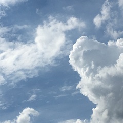 Wolken über Offenau